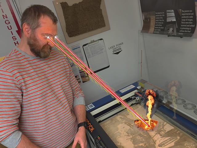Using the Laser cutter
