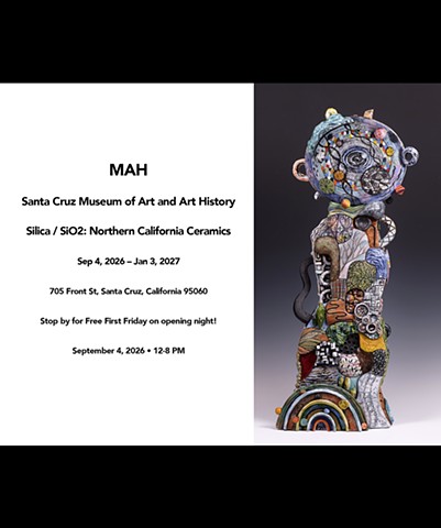 Upcoming: Silica / SiO2: Northern California Ceramics