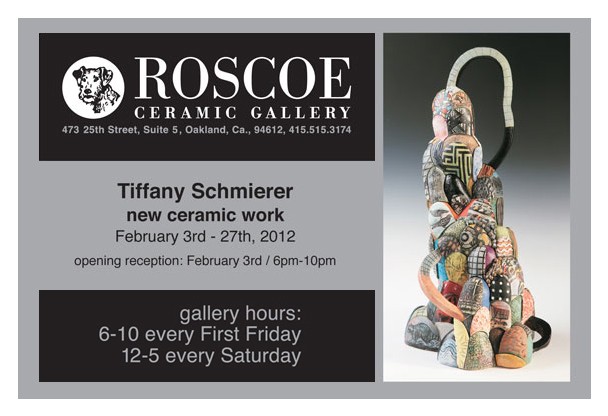Roscoe Gallery
Tiffany Schmierer: New Work