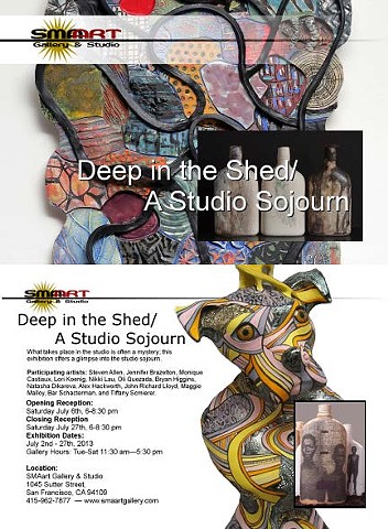 SMAart Gallery, San Francisco
Deep into the Shed, A Studio Sojourn
