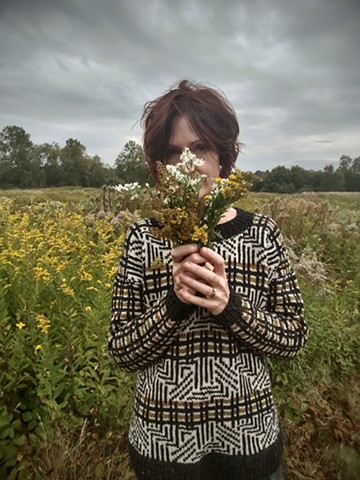 Jennifer Brou Erman sweater knitwear design artist
