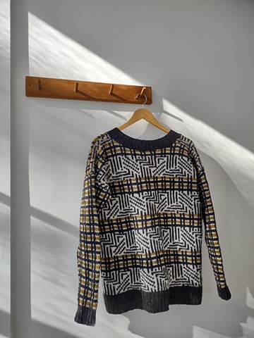 Jennifer Brou Erman sweater knitwear design artist