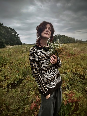 Jennifer Brou knitwear Erman sweater designer artist