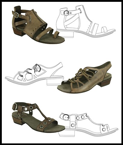 footwear designer Jennifer O'Neil Brou