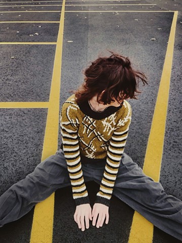 Jennifer Brou Uri sweater knitwear designer artist