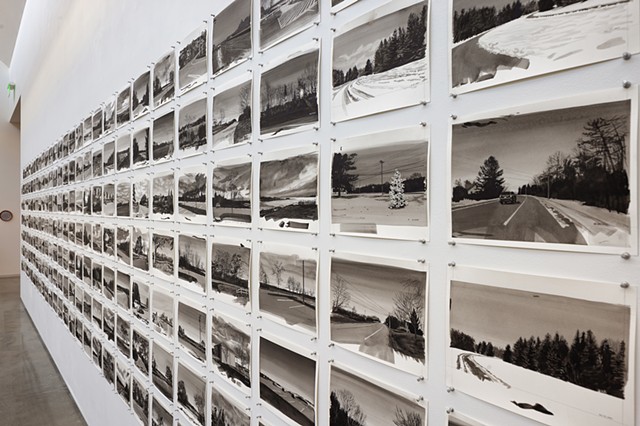 Keeping Track of Time (installation view at CMCA's 2023 Biennial)