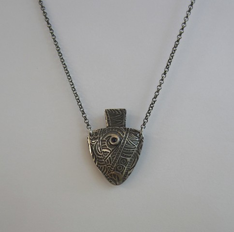 Vessel whistle necklace 