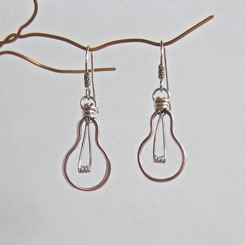 Light Bulb earrings