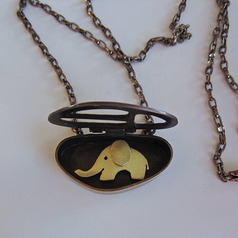 Elephant in the Room necklace