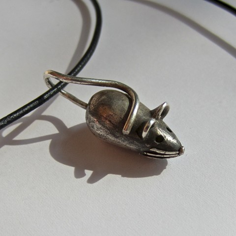 Mouse necklace
