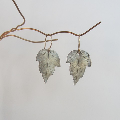 Golden Leaves earrings