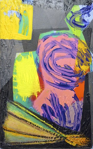 abstract non objective acrylic color field new york carve out