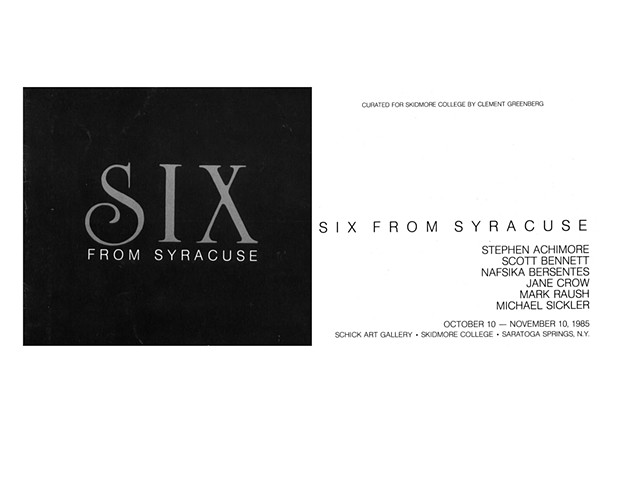 Six from Syracuse
