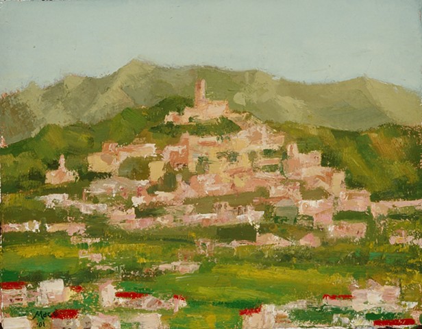 Painted on a trip to France and Spain in 2000.