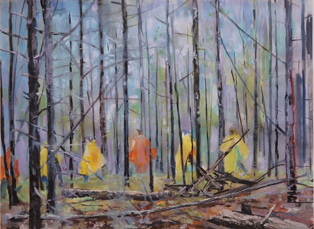 Burnt Forest
Private Collection.