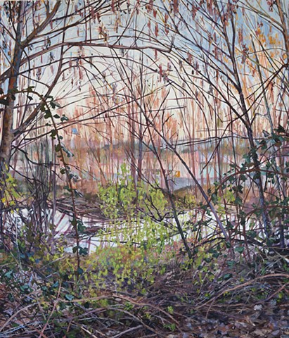 Contemporary landscape painting