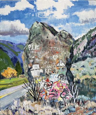 Highway 3 Erratic. Private collection