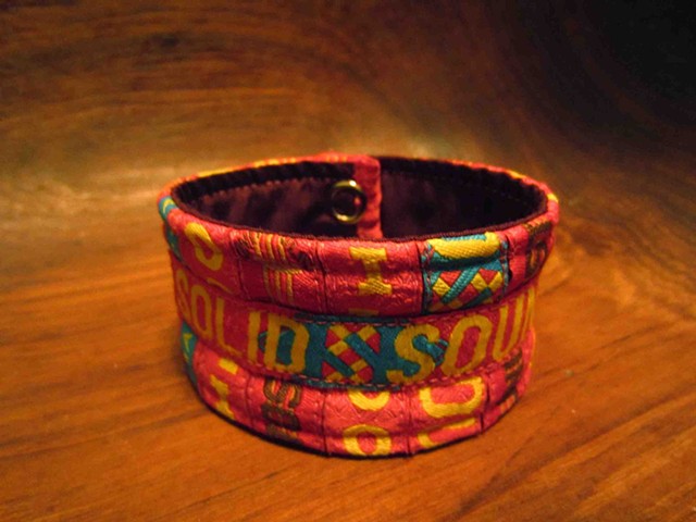 solid sound festival wristband bracelets
