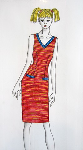 solid sound festival wristband dress