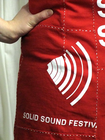 solid sound festival t-shirt dress
