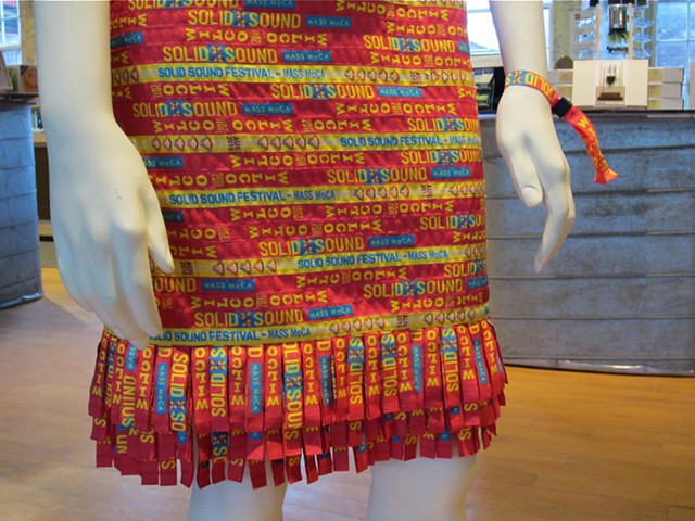 solid sound festival wristband dress