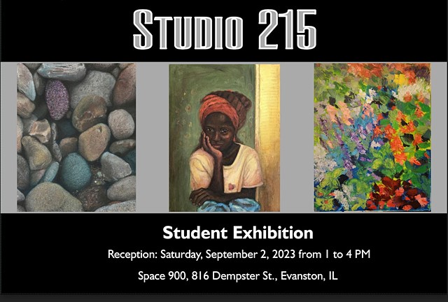 Studio 215 Student Show at Space 900 opens on Saturday, September 2nd
