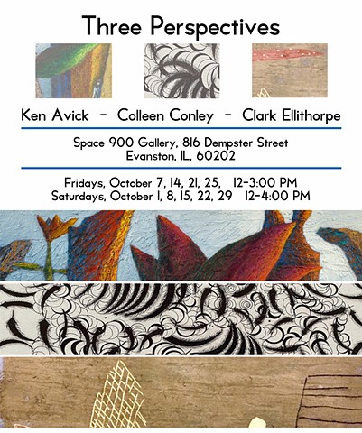Three Perspectives opening on Saturday, October 1