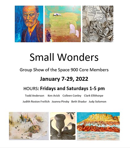 Group Show Small Wonders opens January 7, 2022