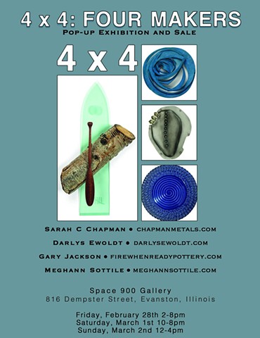 4x4: FOUR MAKERS Pop-up Exhibition and Sale; February 28–March 2, 2025