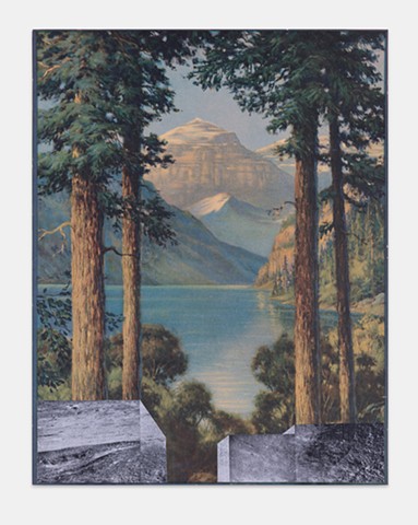 Obstructed Lake Scene