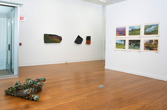 Installation View: Base Materials, Cleve Carney Gallery, College of Dupage, Glen Elyn, Il