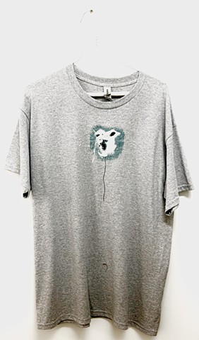 Popped balloon (polar bear)