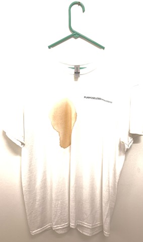 PURPOSELESS-benevolence (coffee stain tee)