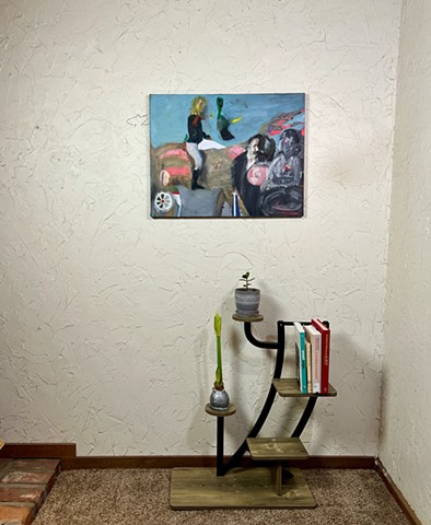 Woman w/ Horse (wall preview)