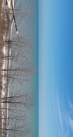 Lake Michigan from the Bluff at Ft. Sheridan