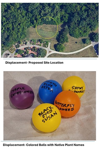 Displacement- Proposal for a site specific installation