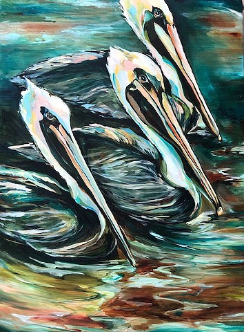 Pelicans of Naples