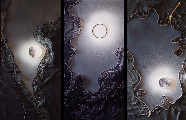 Moonrise Rift Triptych #1