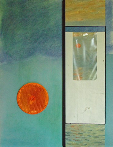 Badly Made Door/ Lovely View (after Monet, Impression: Sunrise)