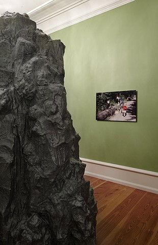 mountain installation bjerg installation af Marianne Grønnow
