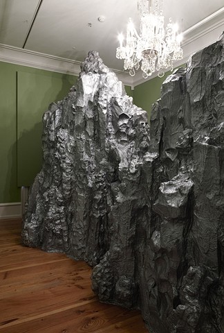 mountain installation bjerg installation by Marianne Grønnow