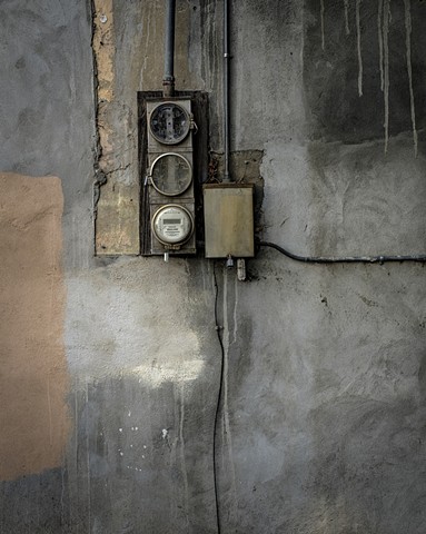 Distressed Electrical Panel, Nyssa, Oregon