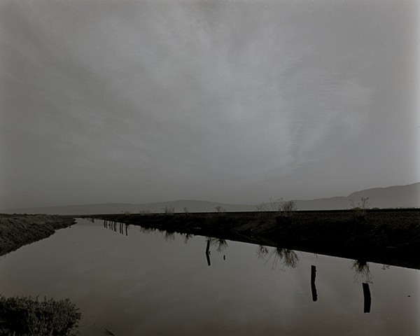 Canal, Twilight, Moss Landing, California