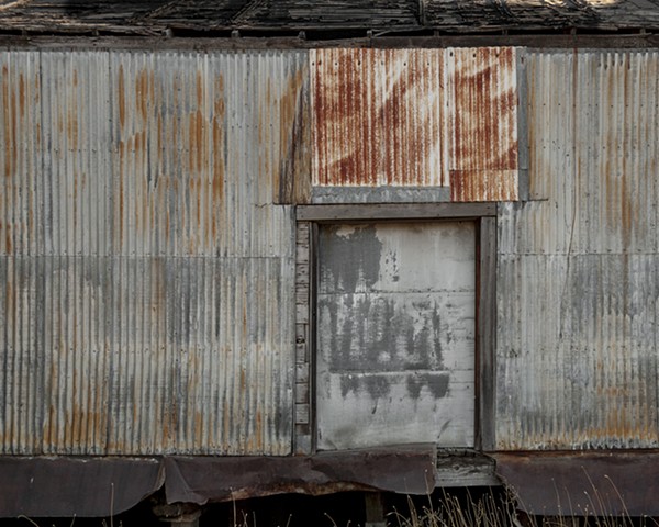 Corrugated Siding, Grain Elevator Door-Midvale, Idaho