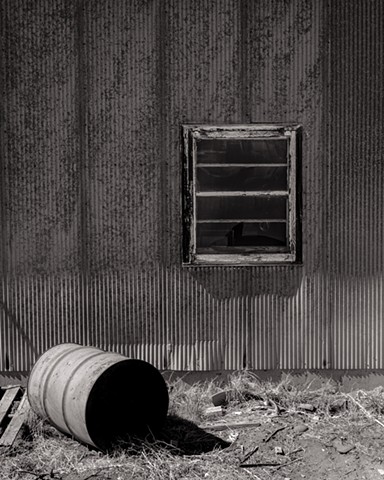 Composition, Window and Barrel, Greybull, Wyoming