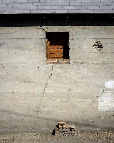 Wall Opening, Bricks, Caldwell, Idaho