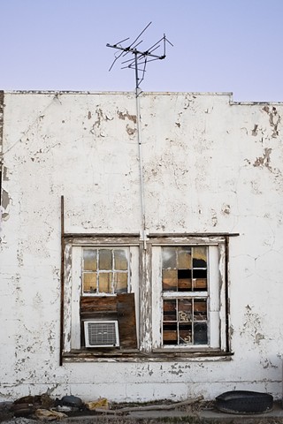 Windows With TV Antenna, Homedale, Idaho