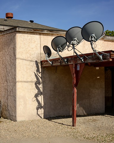 Satellite Dishes, Wilder, Idaho