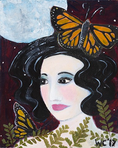 SOLD
"Butterfly Fairy"