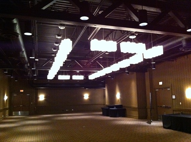 Custom Lighting Installation at Hotel Arts